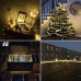 30M LED String Lights Holiday Twinkle Decorative Lights with 8 Flashing Modes Remote Controller